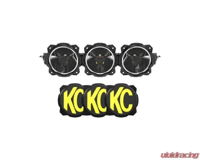 KC HiLites 20" 3 Light Gravity Titan LED Light Bar for Off-Road Vehicles - 91413