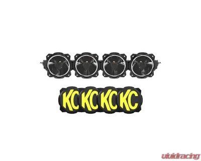 KC HiLites 26" 4 Light Gravity Titan LED Light Bar for Off-Road Vehicles - 91414