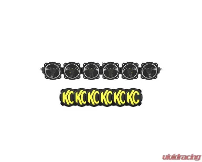 KC HiLites 39" 6 Light Gravity Titan LED Light Bar for Off-Road Vehicles - 91416