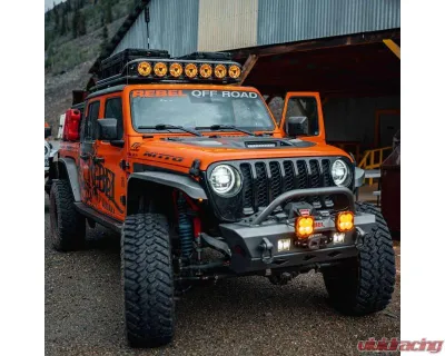 KC HiLites 45" 7 Light Gravity Titan LED Light Bar for Off-Road Vehicles - 91417