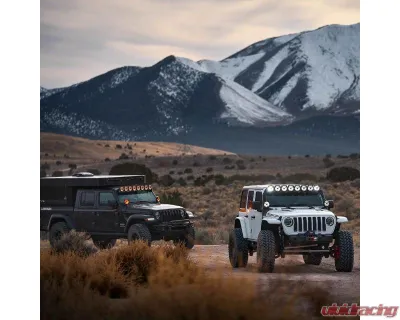 KC Hilites 50" 8 Light Gravity Titan LED Light Bar for Off-Road Vehicles - 91418