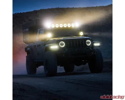 KC Hilites 50" 8 Light Gravity Titan LED Light Bar for Off-Road Vehicles - 91418
