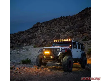 KC Hilites 50" 8 Light Gravity Titan LED Light Bar for Off-Road Vehicles - 91418
