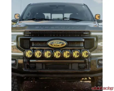 KC Hilites 45" 7 Light Gravity Titan LED Light Bar for Ford Super Duty 2017-2023 - 91421