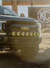 KC Hilites 45" 7 Light Gravity Titan LED Light Bar for Ford Super Duty 2017-2023                                     - 91421 - Image 6