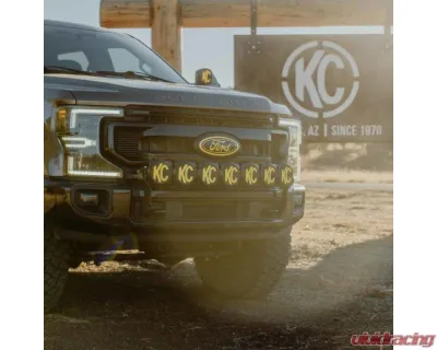 KC Hilites 45" 7 Light Gravity Titan LED Light Bar for Ford Super Duty 2017-2023 - 91421