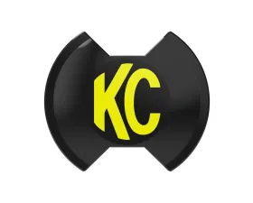 KC HiLites SlimLite 8 Inch LED Light with Black Cover for Off-Road Vehicles