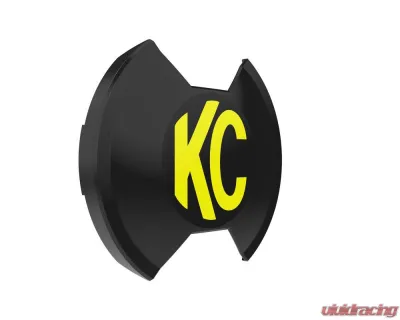 KC HiLites SlimLite 8 Inch LED Light with Black Cover for Off-Road Vehicles - 5206