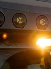 KC HiLites SlimLite 8 Inch LED Light with Black Cover for Off-Road Vehicles                                     - 5206 - Image 9