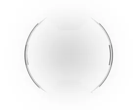 KC Hilites SlimLite 8 Inch LED Clear Light Shield for Off-Road Vehicles
