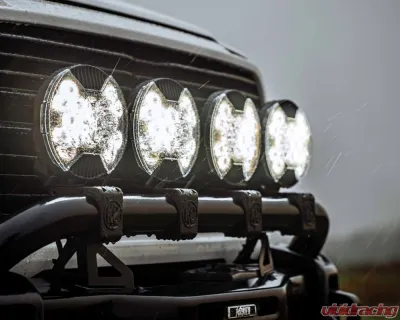 KC Hilites SlimLite 8 Inch LED Clear Light Shield for Off-Road Vehicles - 5207