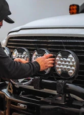 KC Hilites SlimLite 8 Inch LED Clear Light Shield for Off-Road Vehicles                                     - 5207 - Image 12