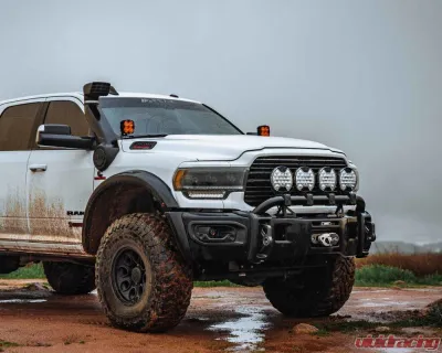 KC Hilites SlimLite 8 Inch LED Clear Light Shield for Off-Road Vehicles - 5207