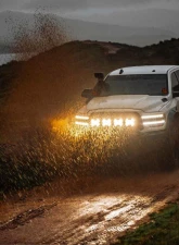 KC Hilites SlimLite 8 Inch LED Clear Light Shield for Off-Road Vehicles                                     - 5207 - Image 15