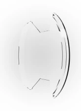 KC Hilites SlimLite 8 Inch LED Clear Light Shield for Off-Road Vehicles                                     - 5207 - Image 4