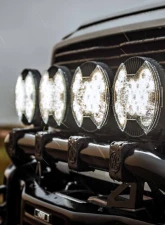 KC Hilites SlimLite 8 Inch LED Clear Light Shield for Off-Road Vehicles                                     - 5207 - Image 10