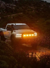 KC Hilites SlimLite 8 Inch LED Amber Light Shield for Off-Road Vehicles                                     - 5208 - Image 11