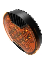 KC Hilites SlimLite 8 Inch LED Amber Light Shield for Off-Road Vehicles                                     - 5208 - Image 9