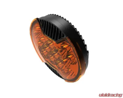 KC Hilites SlimLite 8 Inch LED Amber Light Shield for Off-Road Vehicles - 5208