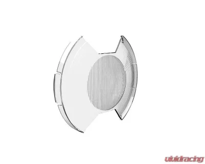 KC Hilites SlimLite 8 Inch LED Clear Light Shield for SAE Driving - Durable Protection - 5209