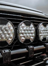KC Hilites SlimLite 8 Inch LED Clear Light Shield for SAE Driving - Durable Protection                                     - 5209 - Image 11