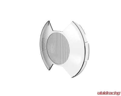 KC Hilites SlimLite 8 Inch LED Clear Light Shield for SAE Driving - Durable Protection - 5209