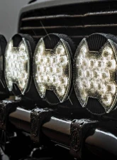 KC Hilites SlimLite 8 Inch LED Clear Light Shield for SAE Driving - Durable Protection                                     - 5209 - Image 9