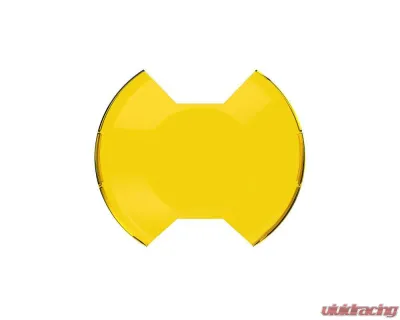 KC HiLites SlimLite 8 Inch LED Selective Yellow Light Shield SAE Driving Light 5210 - 5210