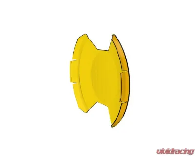 KC HiLites SlimLite 8 Inch LED Selective Yellow Light Shield SAE Driving Light 5210 - 5210