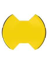 KC HiLites SlimLite 8 Inch LED Selective Yellow Light Shield SAE Driving Light 5210                                     - 5210 - Image 5