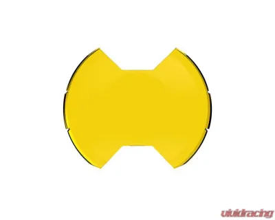 KC HiLites SlimLite 8 Inch LED Selective Yellow Light Shield SAE Driving Light 5210 - 5210