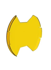 KC HiLites SlimLite 8 Inch LED Selective Yellow Light Shield SAE Driving Light 5210                                     - 5210 - Image 6