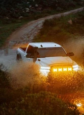 KC HiLites SlimLite 8 Inch LED Amber Light Shield for Off-Road Vehicles                                     - 5211 - Image 14