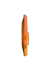 KC HiLites SlimLite 8 Inch LED Amber Light Shield for Off-Road Vehicles                                     - 5211 - Image 7