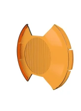 KC HiLites SlimLite 8 Inch LED Amber Light Shield for Off-Road Vehicles                                     - 5211 - Image 8