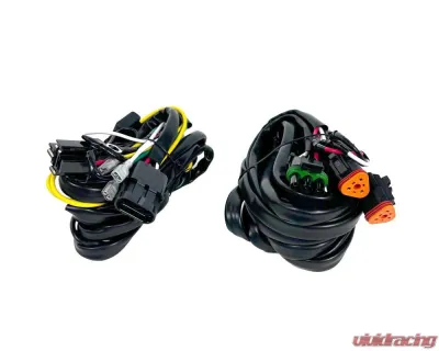 KC Hilites SlimLite 8 Inch LED Wiring Harness with Switch for Off-Road Vehicles - 6321