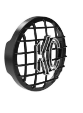 KC Hilites SlimLite 8 Inch LED Black Stone Guard for Off-Road Vehicles                                     - 7230 - Image 2