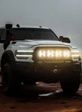 KC Hilites SlimLite 8 Inch LED Black Stone Guard for Off-Road Vehicles                                     - 7230 - Image 14