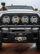 KC Hilites SlimLite 8 Inch LED Black Stone Guard for Off-Road Vehicles                                     - 7230 - Image 10