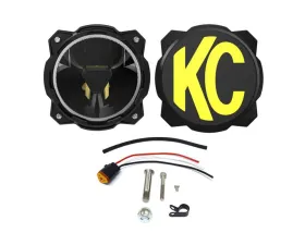 KC Hilites Gravity Titan LED Light Bar Add-On Kit 40W Spot Beam for Off-Road Vehicles