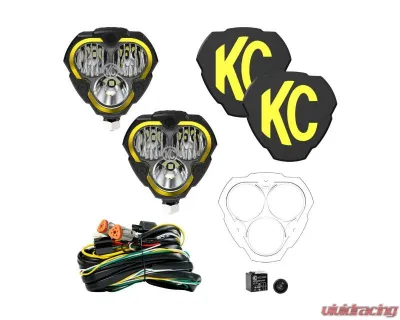 KC HiLites FLEX ERA 3-2 Light Master LED Light Pod Kit for Off-Road Vehicles - 288