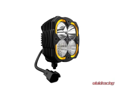 KC HiLiTES Flex Era 4 2-Light LED Light Pod Kit for Off-Road Vehicles, Black - 289