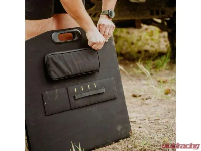 KC HiLiTES 150W Portable Foldable Solar Panel for Off-Road Vehicles, Lightweight Design - 5001