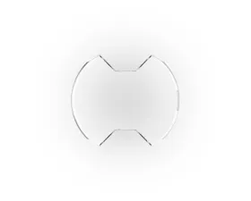 KC HiLiTES SlimLite 6inch SAE Driving Beam Clear Light Shield