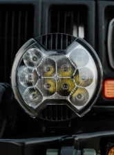 KC Hilites SlimLite 6 Inch SAE Driving Beam Clear Light Shield for 5120 Models                                     - 5120 - Image 6