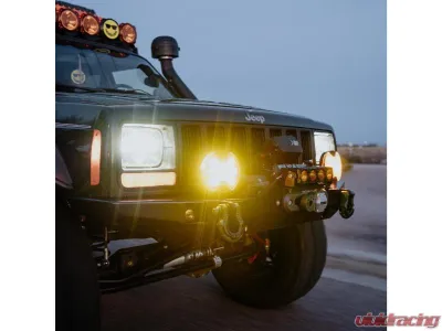 KC Hilites SlimLite 6 Inch SAE Driving Beam Selective Yellow Light Shield 5121 - 5121