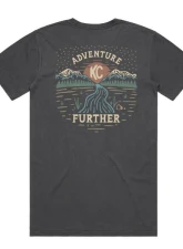 KC Hilites Adventure Further Flagstaff AZ Shirt, Unisex, Cotton, Size Large, Black                                     - 70692 - Image 2