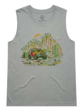 KC Hilites Women's Bad Lands Tank Top, Size Medium, Black, 70713, Lightweight Fabric                                     - 70713 - Image 2