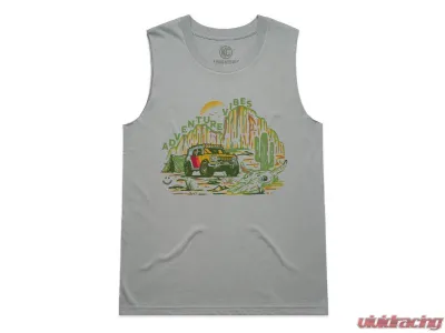 KC Hilites Women's Bad Lands Tank Top, Size Medium, Black, 70713, Lightweight Fabric - 70713