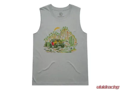 KC Hilites Women's Bad Lands Tank Top, Size Medium, Black, 70713, Lightweight Fabric - 70713